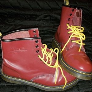 Burgundy Dr. Marten's